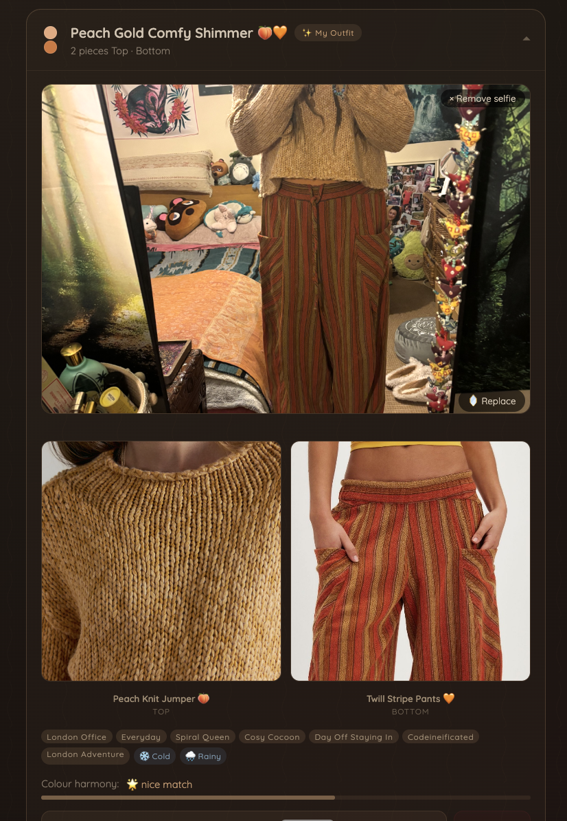 My outfit pick
